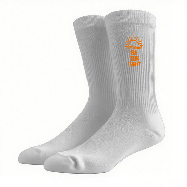 Christianartworkshop Sii la luce con i calzini Glimmering Sea Horizon: risplendi con lo spirito - Grigio - Donne (EU 36-39/US 8.5-9) - image 11