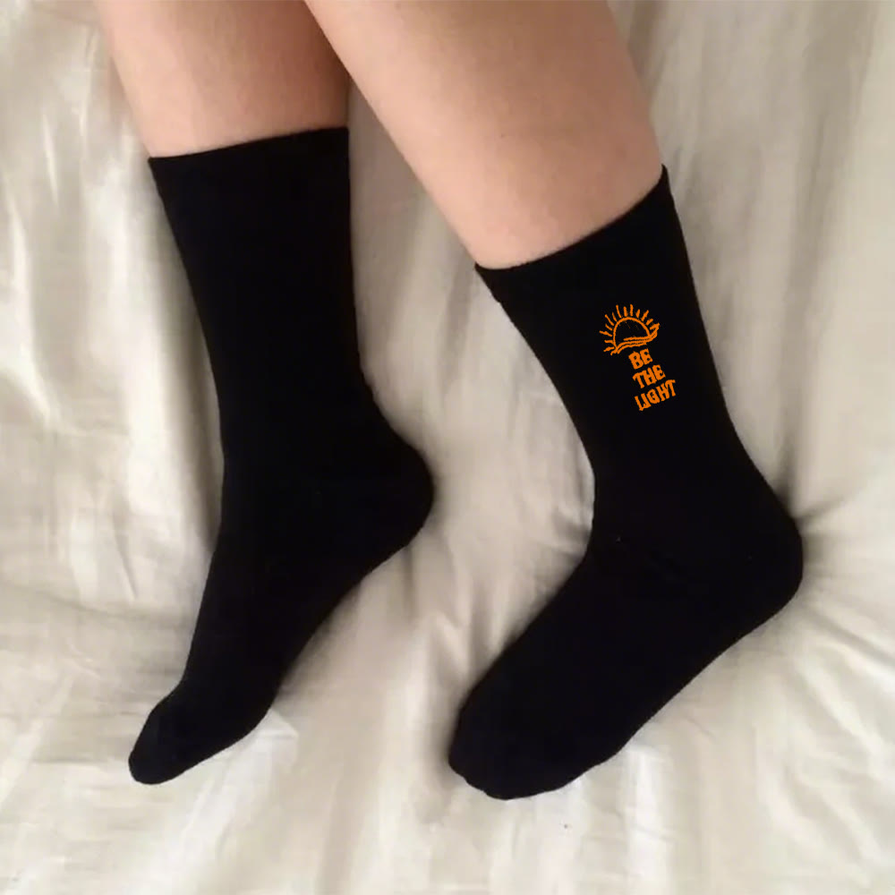 Christianartworkshop Sii la luce con i calzini Glimmering Sea Horizon: risplendi con lo spirito - image 8