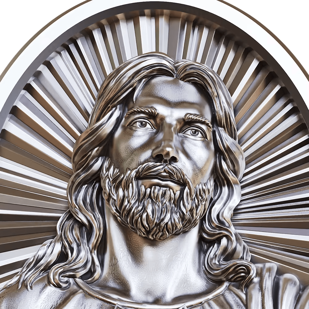 Christianartworkshop Anello Sacro Cuore di Gesù in argento 925: simbolo di amore e sacrificio - image 3