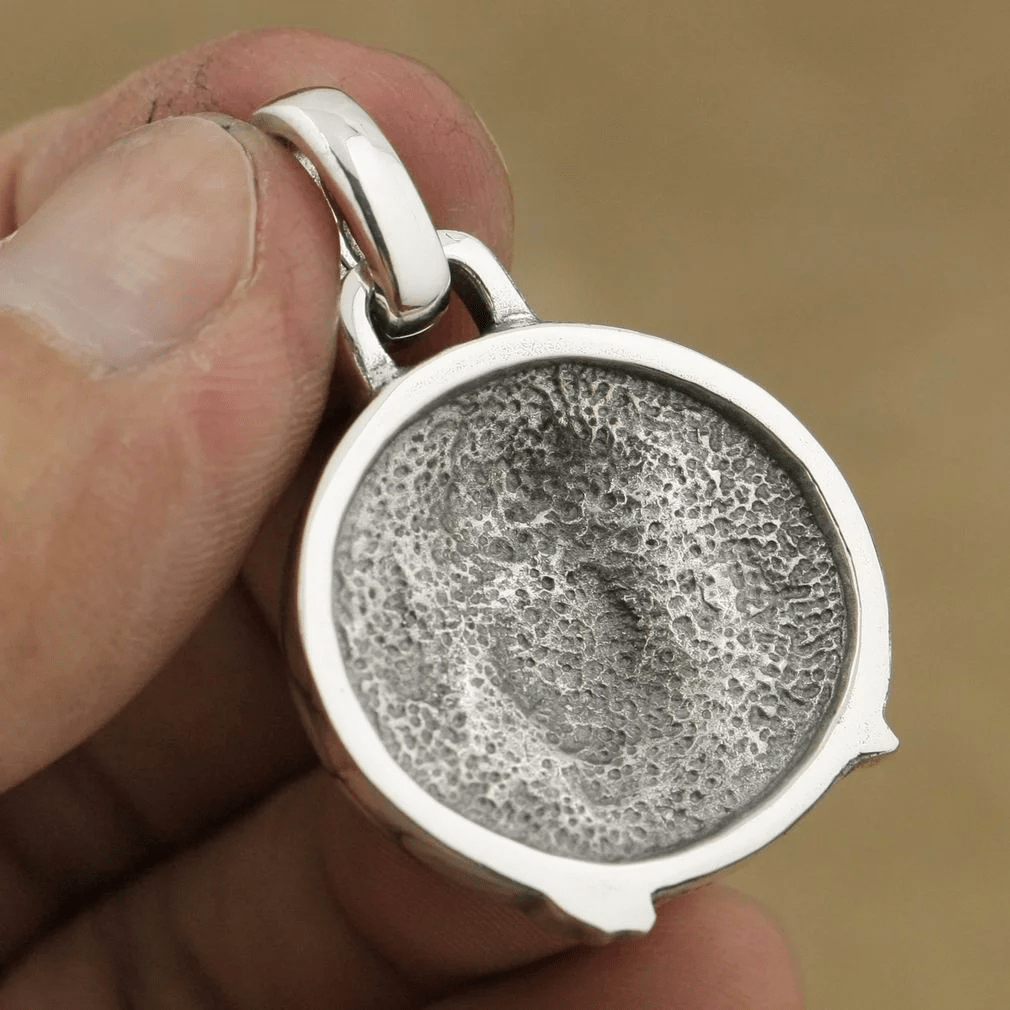 Collana sacra con corona di spine di Gesù in argento sterling 925 di Christianartworkshop - image 7