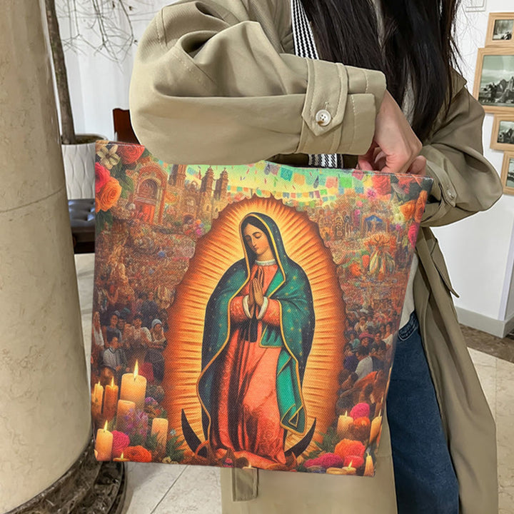 Christianartworkshop Faith & Function Borsa Tote Our Lady: stile spirituale per l'uso quotidiano - image 5