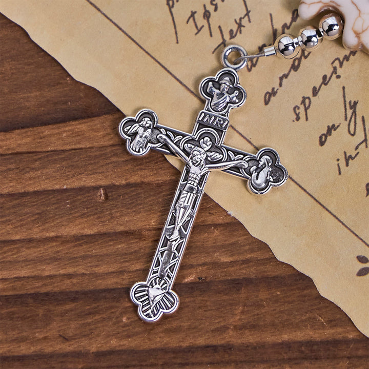 Christianartworkshop Preghiera attraverso il mare con perline di delfino turchese Serenity Rosario animale - image 8