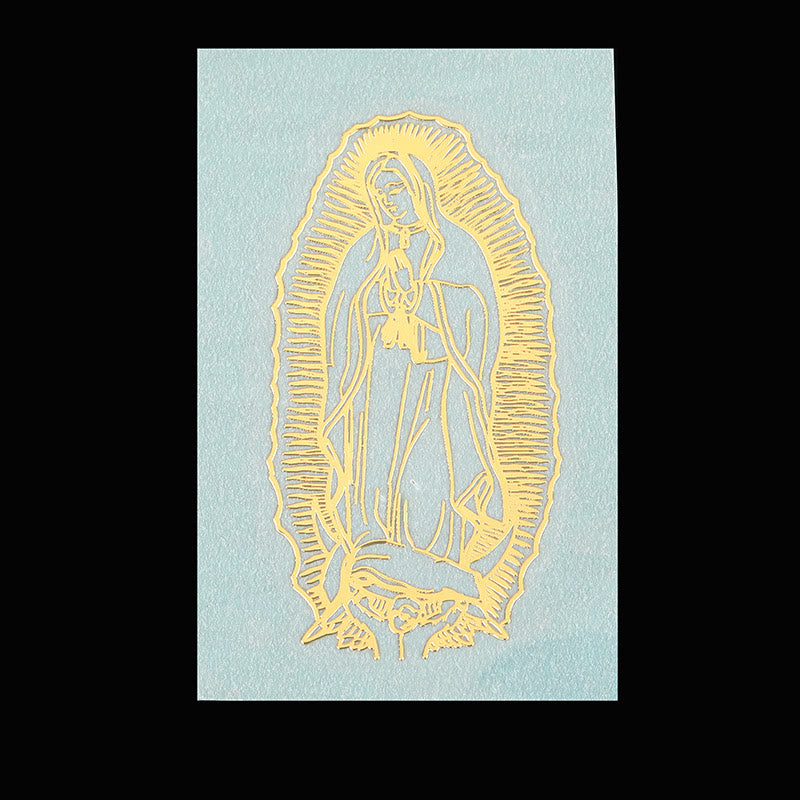 Adesivo Golden Saint Christianartworkshop per telefono: disponibili diverse figure sacre - Nostra Signora di Guadalupe - image 4