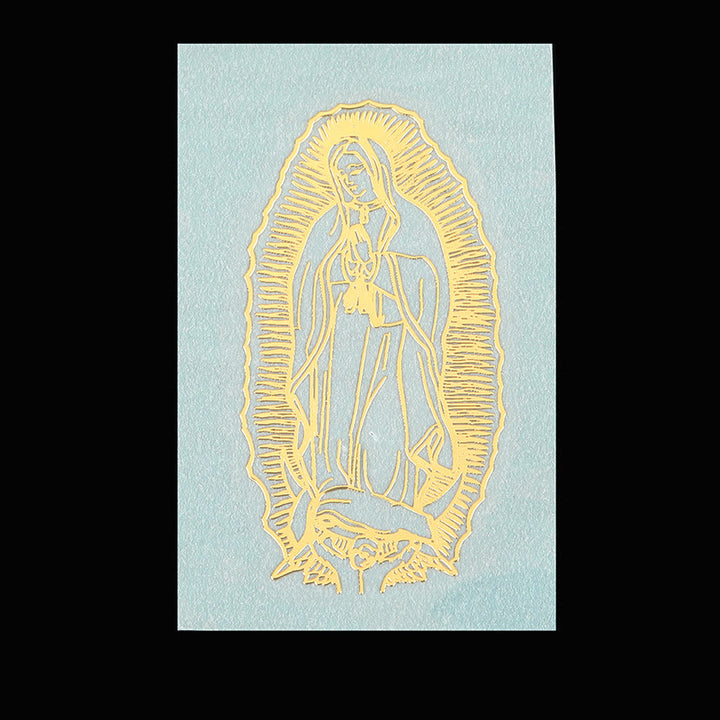 Adesivo Golden Saint Christianartworkshop per telefono: disponibili diverse figure sacre - Nostra Signora di Guadalupe - image 4