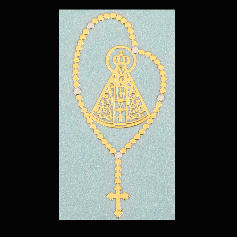 Christianartworkshop Adesivo Golden Saint per telefono: disponibili diverse figure sacre - Nostra Signora di Aparecida - image 8
