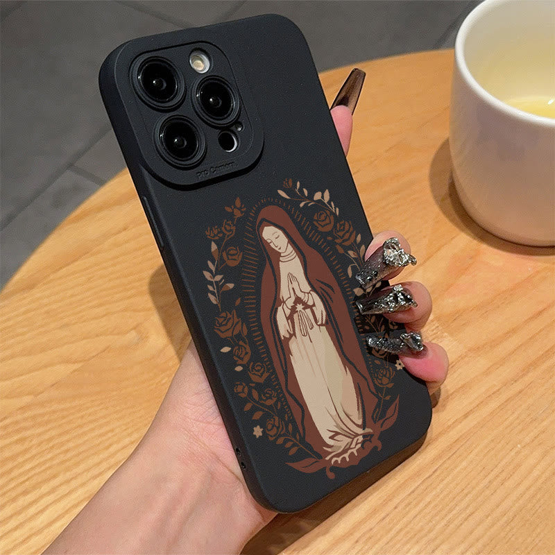 Christianartworkshop Elegante custodia per telefono con la Vergine Maria e la sua fede splendente: regalo di devozione cattolica - image 10