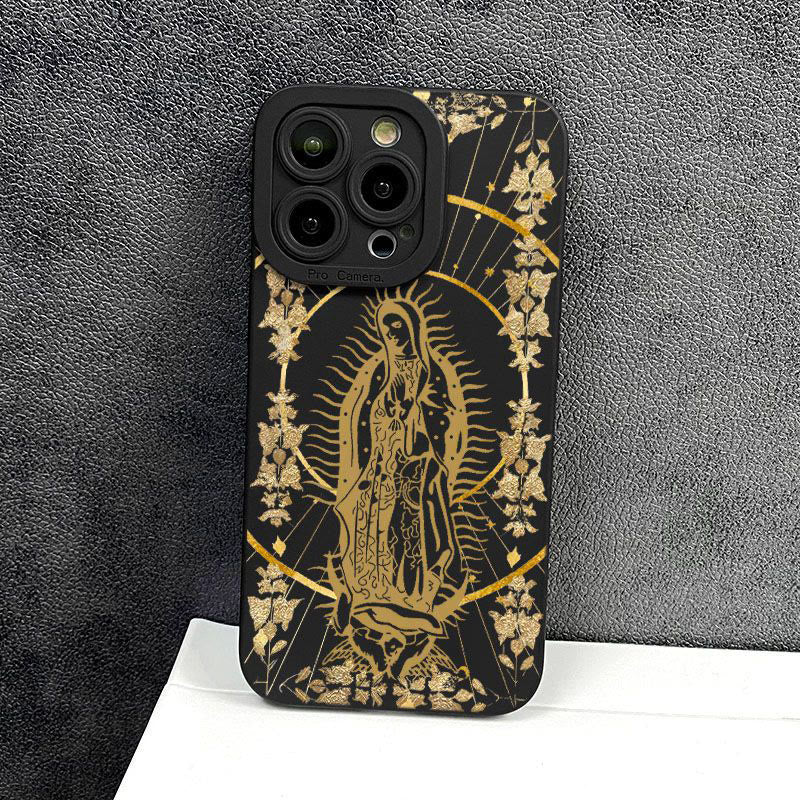Christianartworkshop Elegante custodia per telefono con la Vergine Maria e la sua fede splendente: regalo di devozione cattolica - image 7
