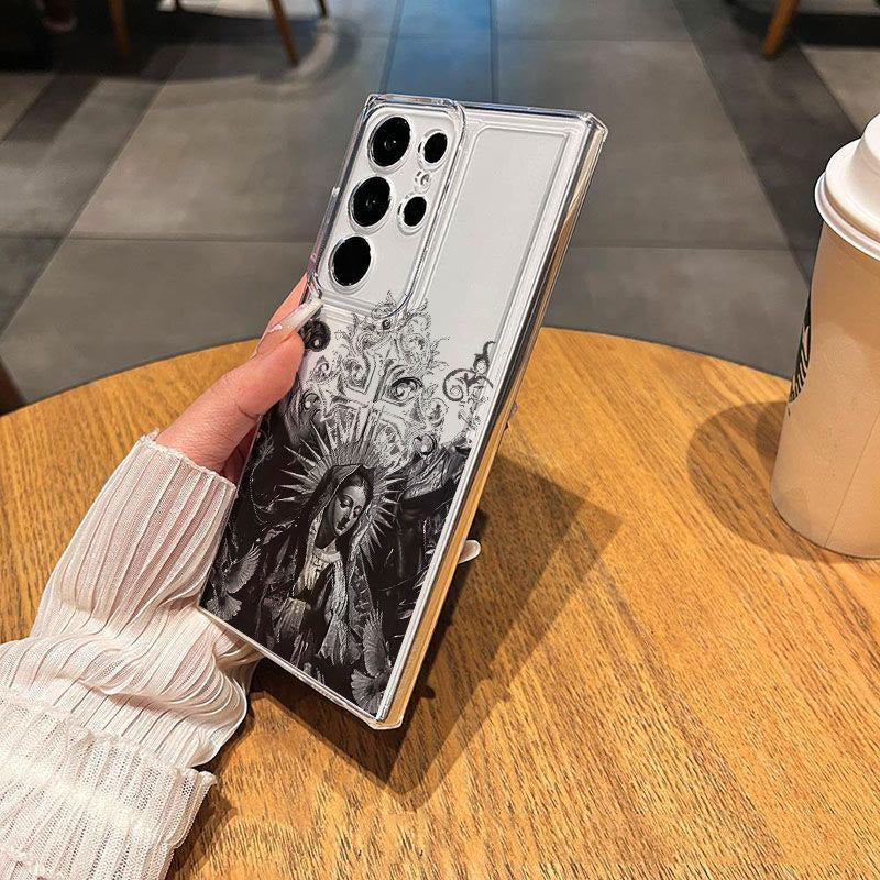 Custodia per telefono in stile gotico della Vergine Maria Sacra Christianartworkshop compatibile con Samsung Galaxy - image 2