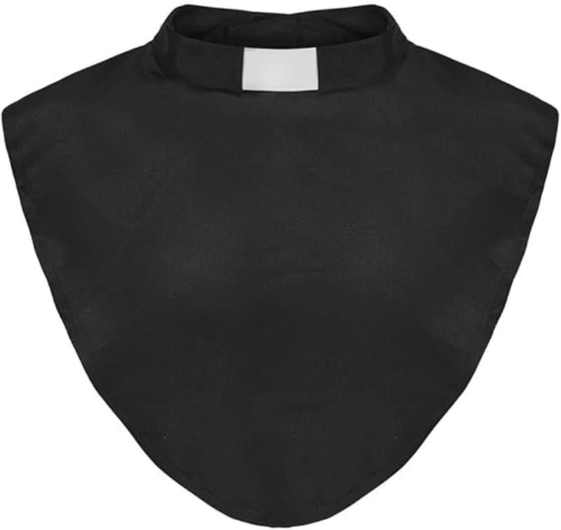Christianartworkshop Colletto unisex morbido e confortevole con linguetta per clero e inserto per varie attività - Collare con targhetta per il clero - image 15
