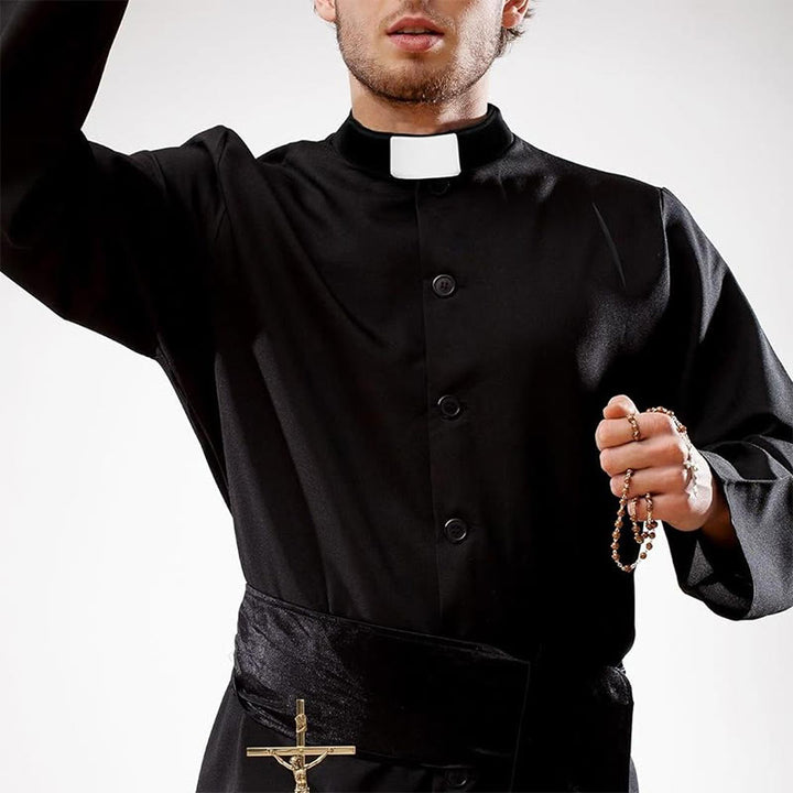 Christianartworkshop Collare unisex morbido e confortevole con linguetta clericale e inserto per varie attività - image 13