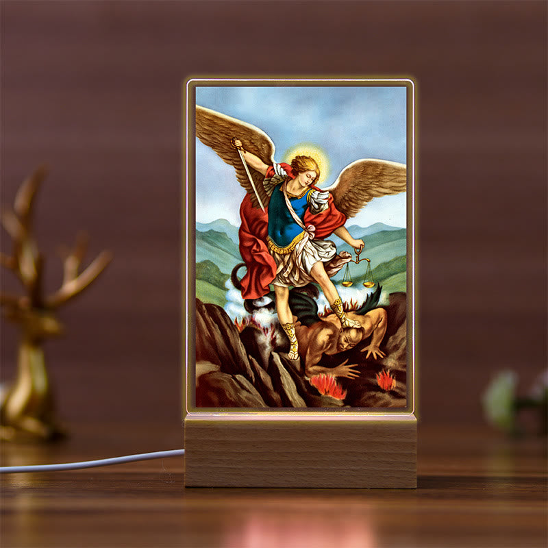 Christianartworkshop Arte Sacra Icona Religiosa Luce Notturna Calda: Porta la Presenza Ogni Notte - UN - image 0