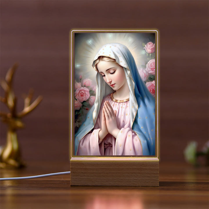 Christianartworkshop Arte Sacra Icona Religiosa Luce Notturna Calda: Porta la Presenza Ogni Notte - G - image 6