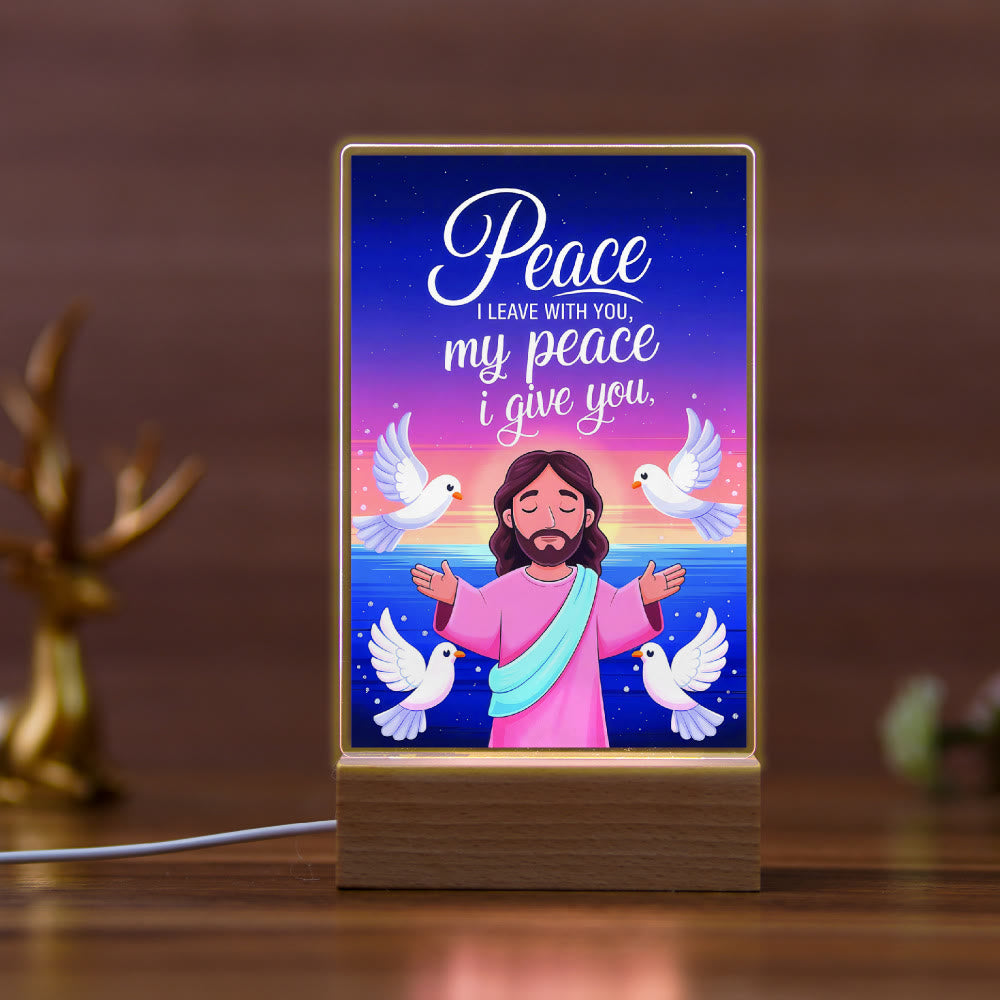 Christianartworkshop Luce notturna religiosa di Gesù e Maria: eredita un'eredità spirituale benedetta - UN - image 0