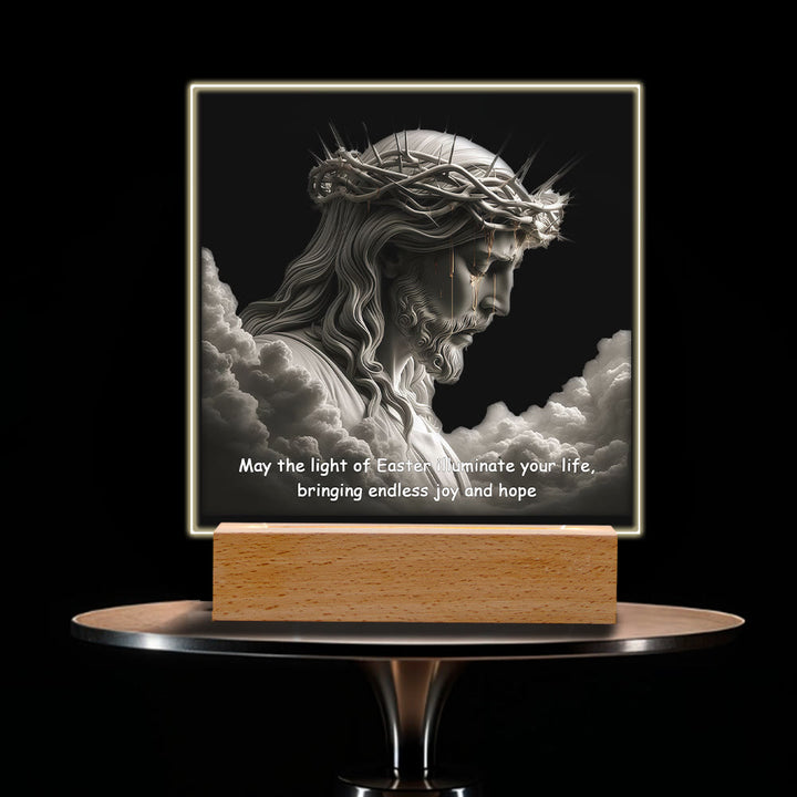 Christianartworkshop Christ Art Scene Night Light: Icone sacre e bagliore duraturo - D - image 7