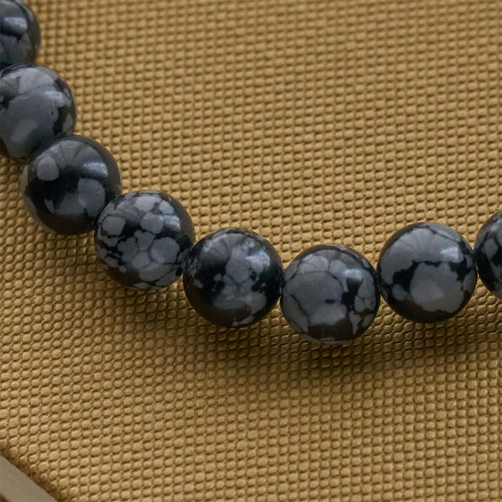 Braccialetto con animali Waves of Prayer Shark Guardian con 5 pietre di agata naturale Christianartworkshop - image 19