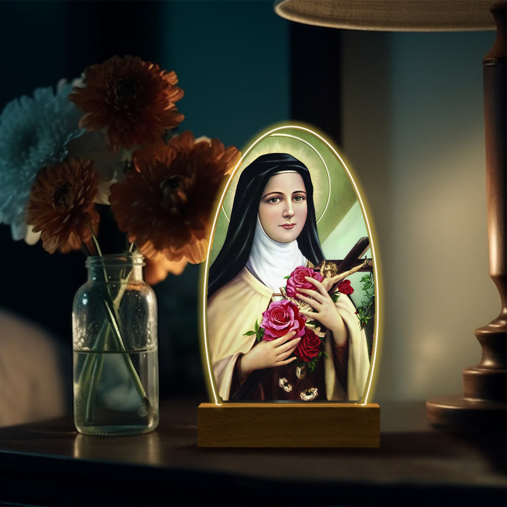 Christianartworkshop Beati Santi Cristiani Luce Notturna: Compagno di Riflessione Serata - G - image 10