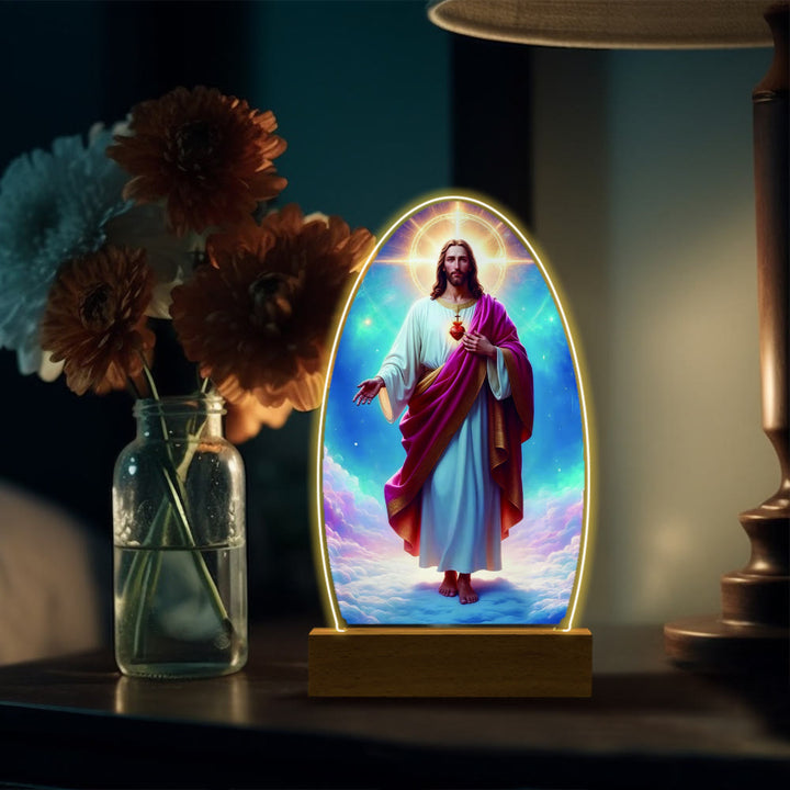 Christianartworkshop Beati Santi Cristiani Luce Notturna: Compagno di Riflessione Serata - O - image 18