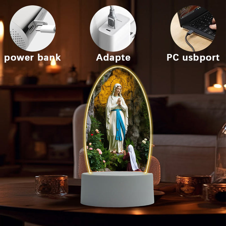 Christianartworkshop Beati Santi Cristiani Luce Notturna: Compagno di Riflessione Serata - image 2