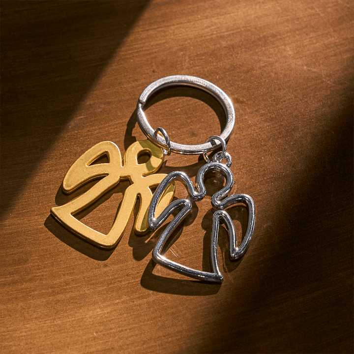 Christianartworkshop Portachiavi Angelo Custode Divino che Veglia su di Te - image 6