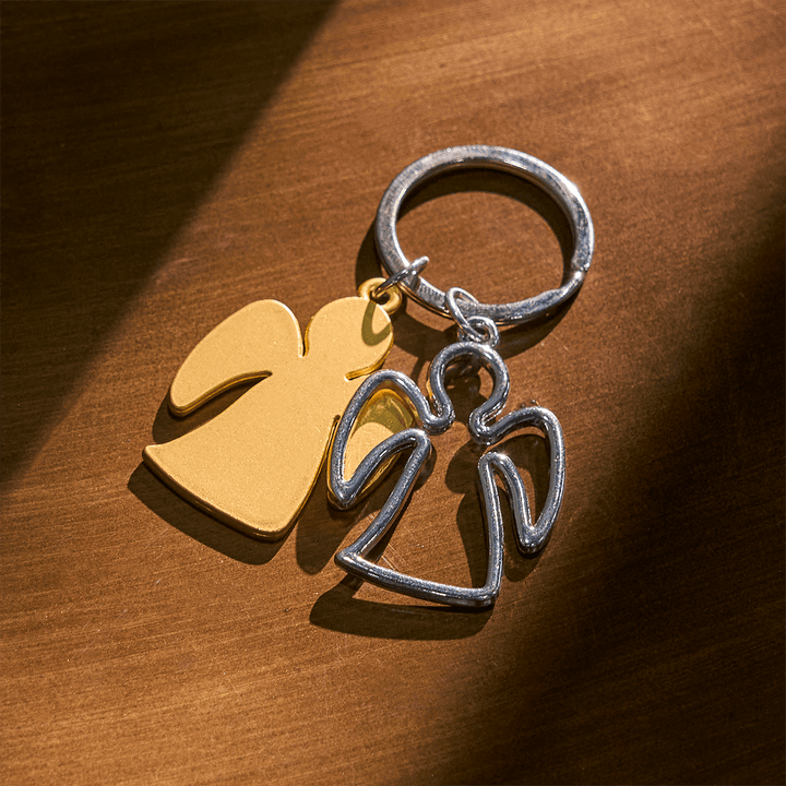 Christianartworkshop Portachiavi Angelo Custode Divino che Veglia su di Te - image 7