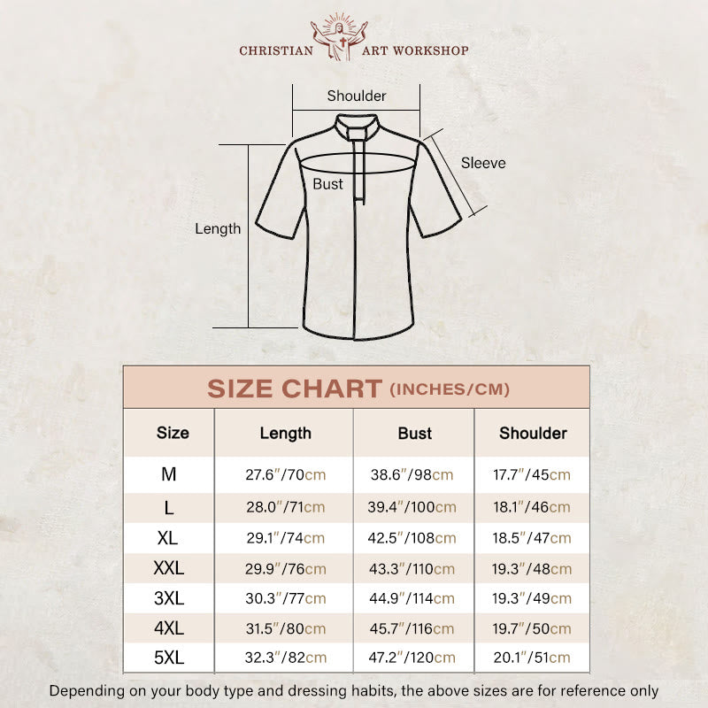 Christianartworkshop Camicia clergy unisex moderna con colletto con linguetta bianca: elegante Faithwear nero - image 1