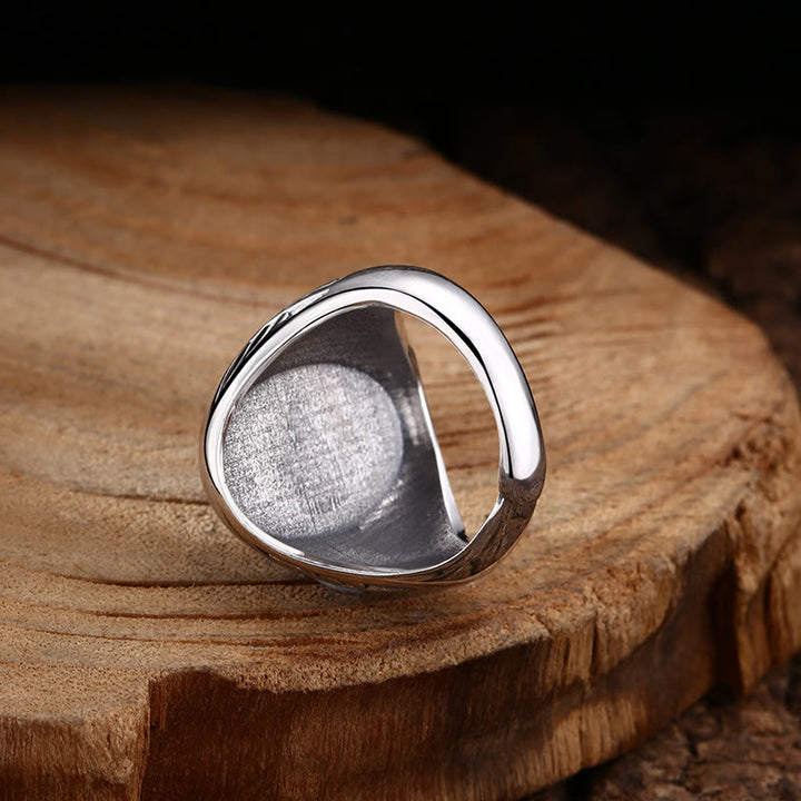 Anello con croce in filigrana d'argento artistica Christianartworkshop : una miscela unica di arte e fede - image 2