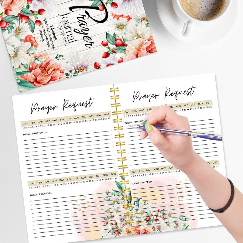 Christianartworkshop Diario di preghiera floreale classico: uno strumento per il nutrimento spirituale di 24 settimane - image 6