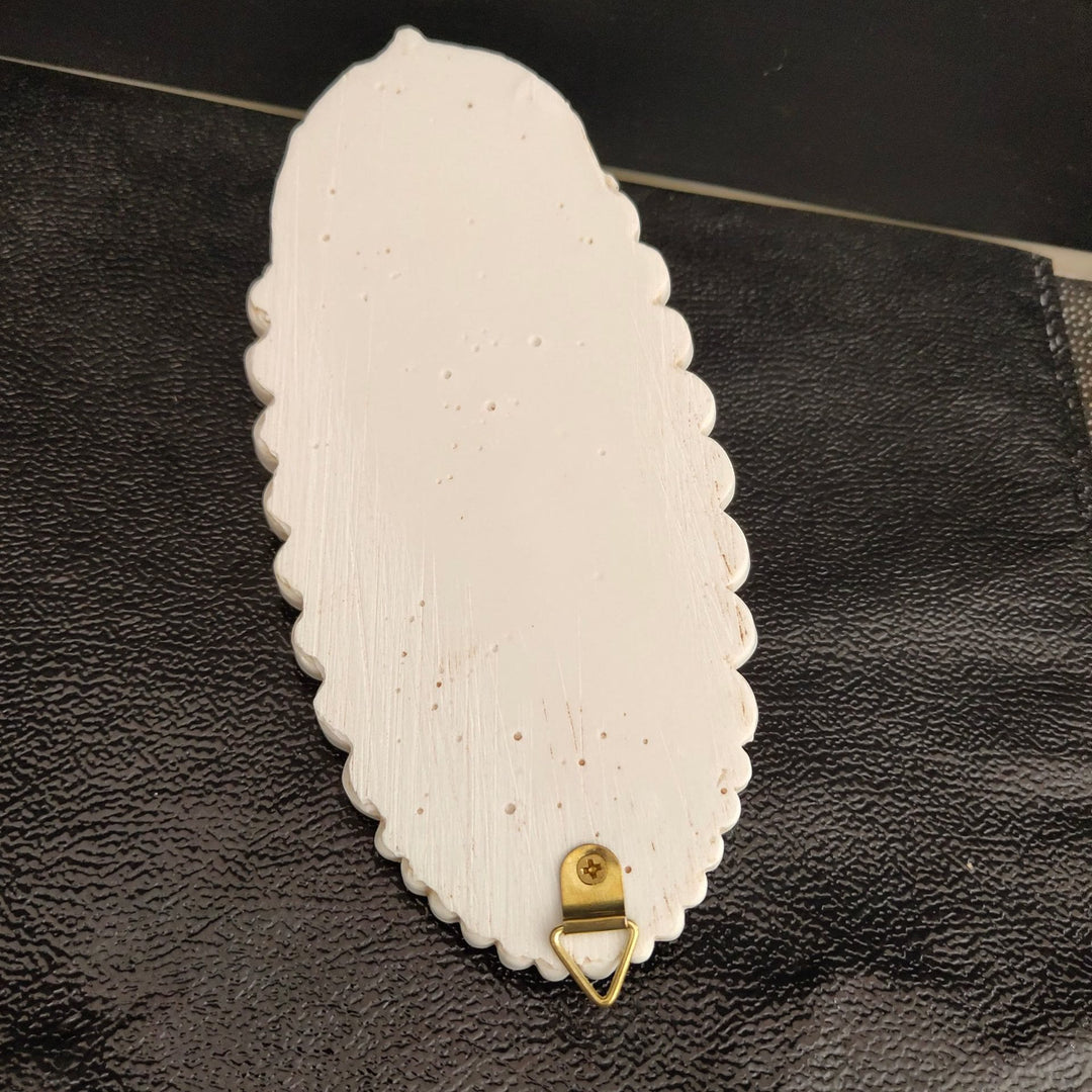 Christianartworkshop Decorazione murale classica in resina raffigurante la Madonna: un caro simbolo di connessione spirituale - image 2