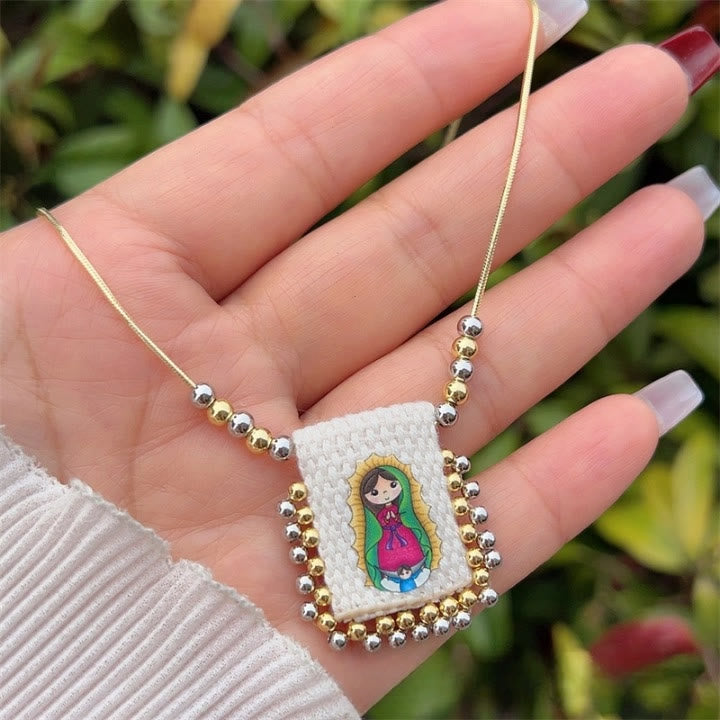 Collane con figure divine dei cartoni animati carinissime Christianartworkshop : un caro simbolo di fede - image 2