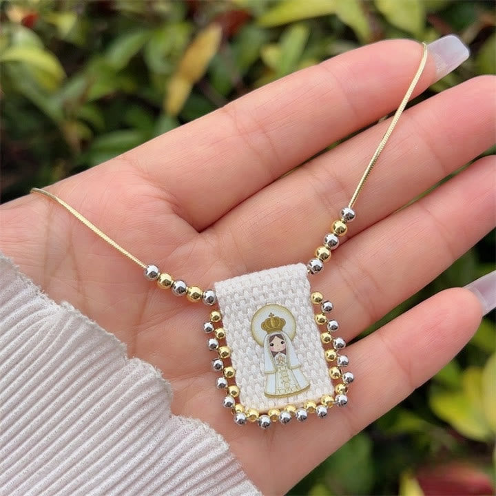 Collane con figure divine dei cartoni animati carinissime Christianartworkshop : un caro simbolo di fede - C - image 4