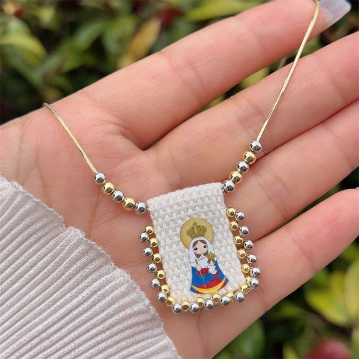 Collane con figure divine dei cartoni animati carinissime Christianartworkshop : un caro simbolo di fede - E - image 6