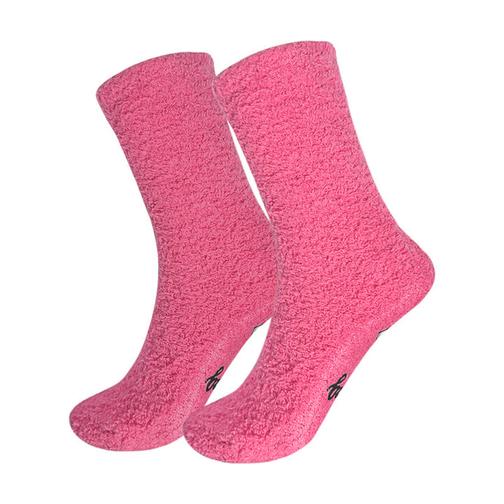 Calzini in pile di corallo "Calore divino, conforto fedele, M pregando" Christianartworkshop - image 2