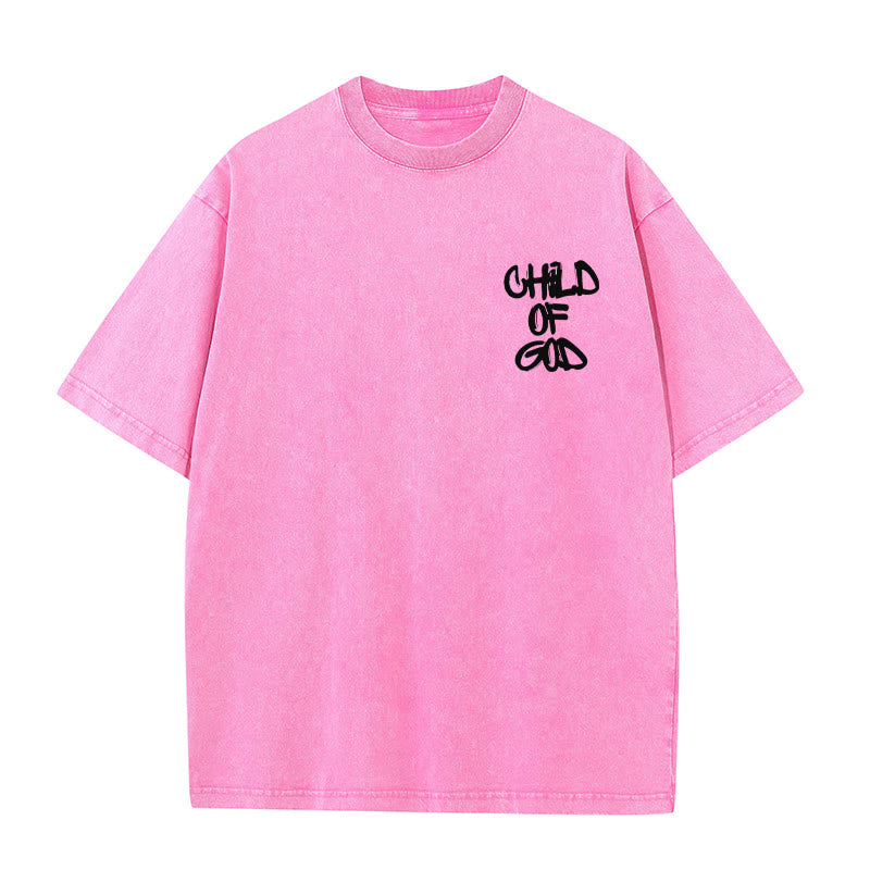 Christianartworkshop "BAMBINO DI DIO" T-shirt lavata - image 11