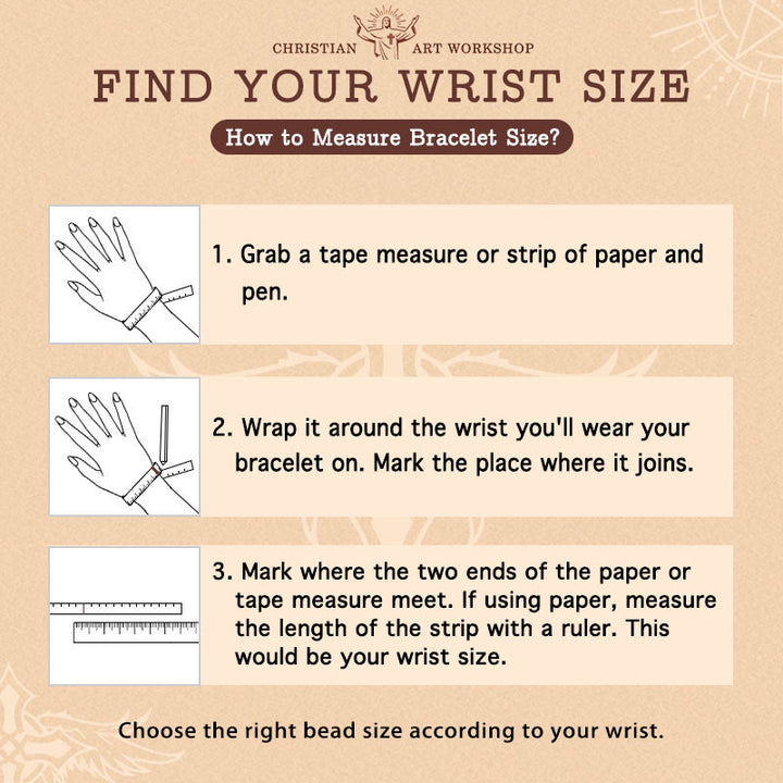 Christianartworkshop Benedizione della Madonna con braccialetto di perline di mucca e gatto bianche e nere, rosario animale - image 19