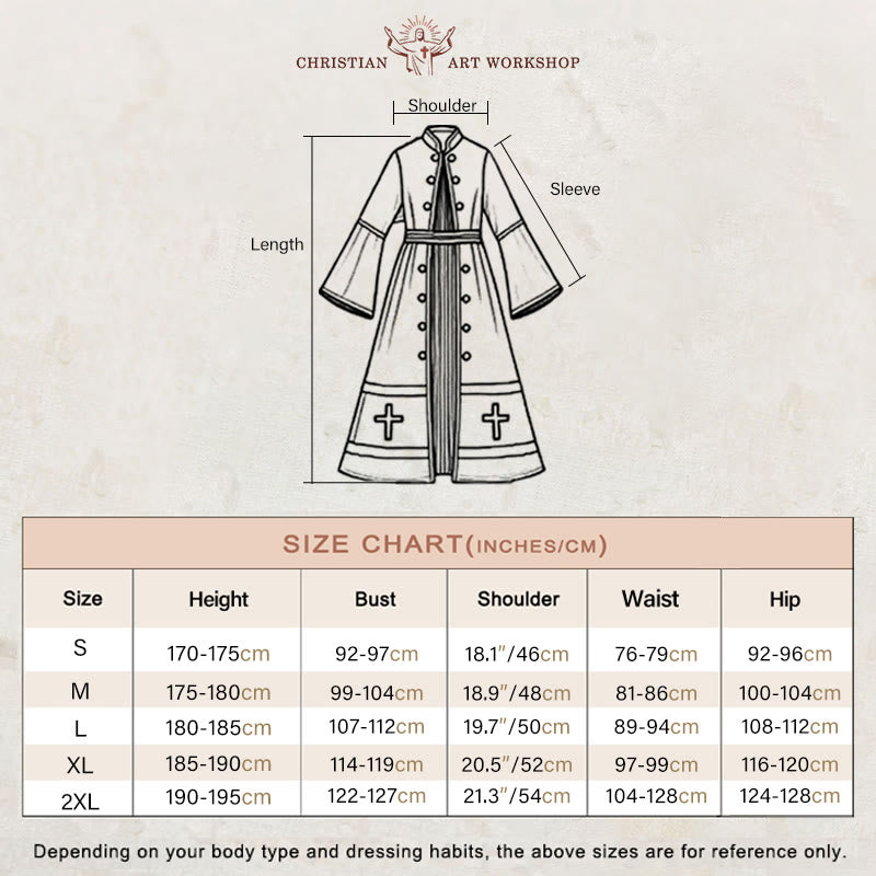 Christianartworkshop, tonaca cerimoniale romana multicolore, veste clericale: estetica sacerdotale medievale - image 1