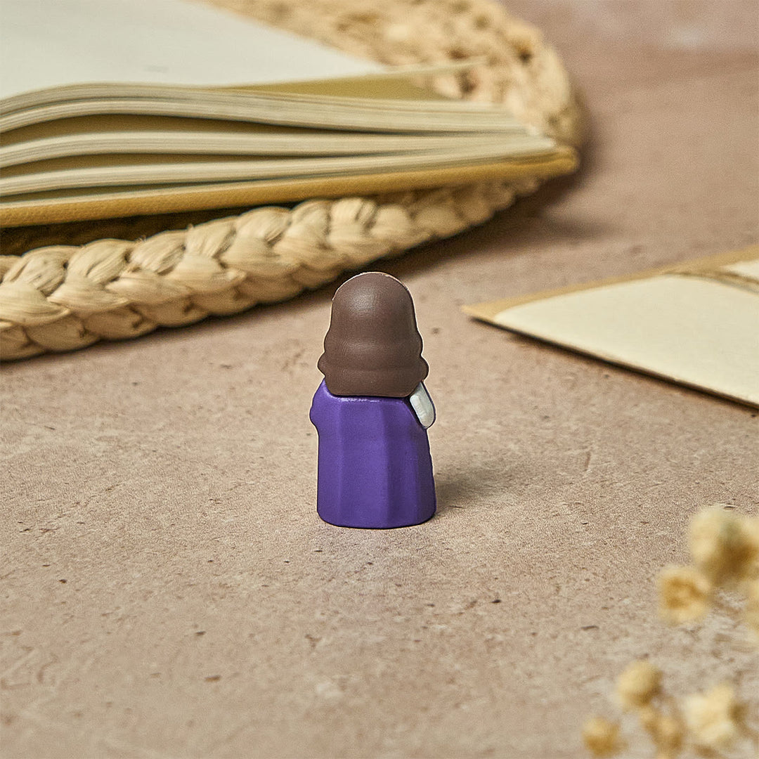 Christianartworkshop Set di mini statuette a 3 colori con Bibbia a croce per scrivania, auto, comodino - image 3