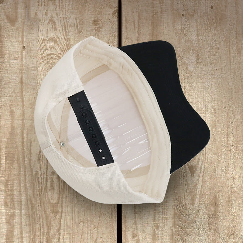 Christianartworkshop IN GOD WE TRUST Cappello da baseball da esterno con colori a blocchi: promemoria di fede quotidiano - image 1