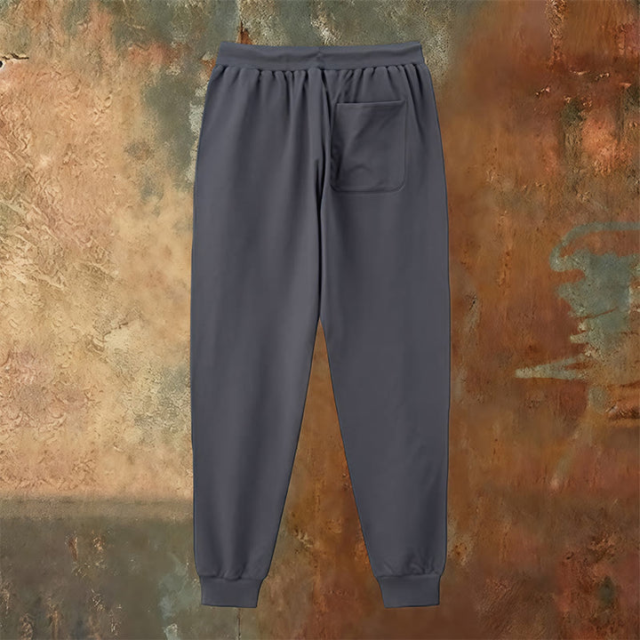 Pantaloni della tuta con dichiarazione di fede "Prega, aspetta e fidati" di Christianartworkshop: mantra di fede laterale sui fianchi - image 16