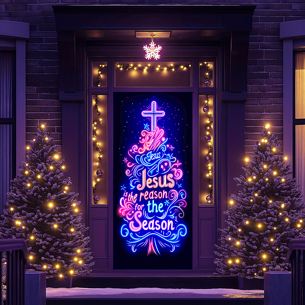 Christianartworkshop Tenda al neon Jesus Reason: compagno fedele e atmosfera festosa quotidiana - image 3
