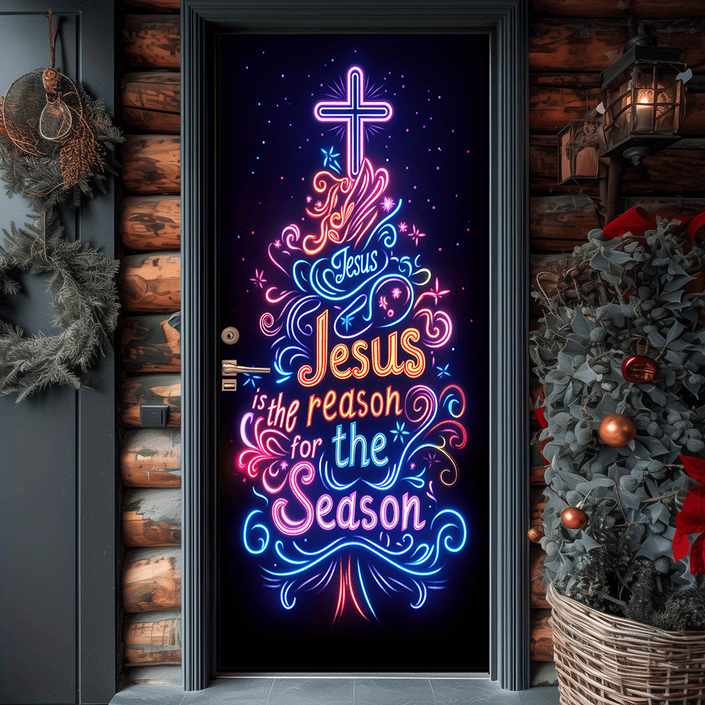 Christianartworkshop Tenda al neon Jesus Reason: compagno fedele e atmosfera festosa quotidiana - image 2