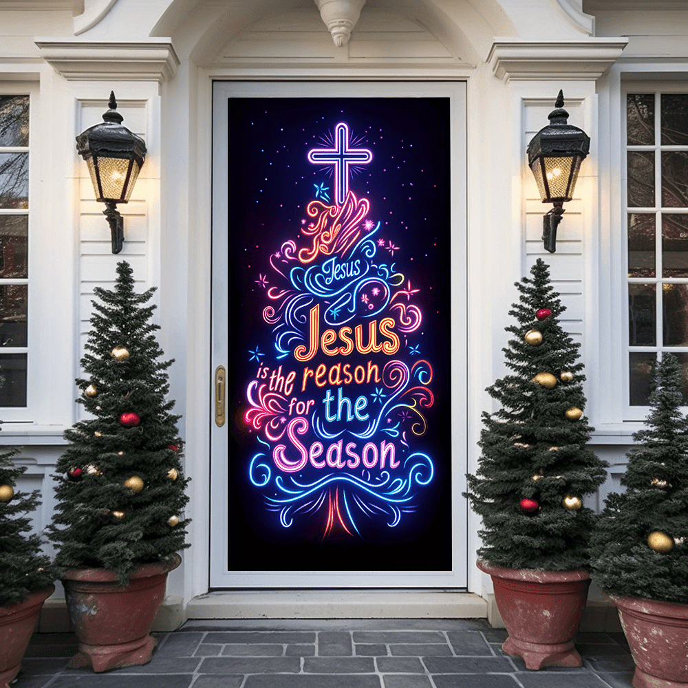 Christianartworkshop Tenda al neon Jesus Reason: compagno fedele e atmosfera festosa quotidiana - image 1