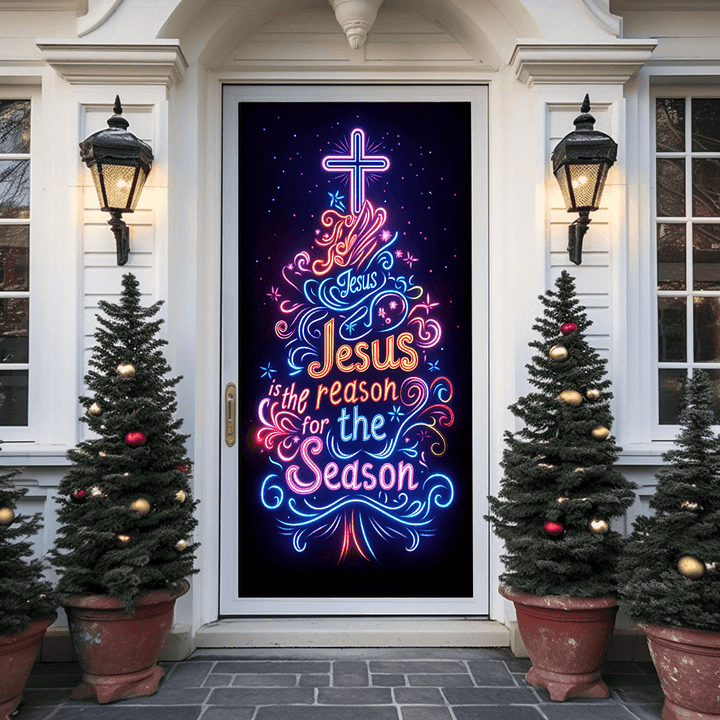 Christianartworkshop Tenda al neon Jesus Reason: compagno fedele e atmosfera festosa quotidiana - image 1