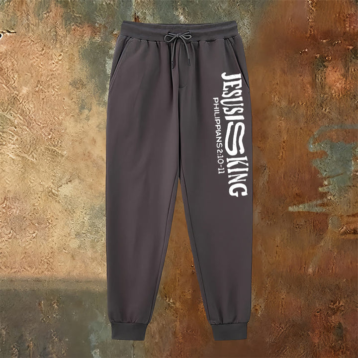 Christianartworkshop Adorazione e strada Gesù è il re Pantaloni della tuta con le Scritture: Kingdom Street Limited - image 22