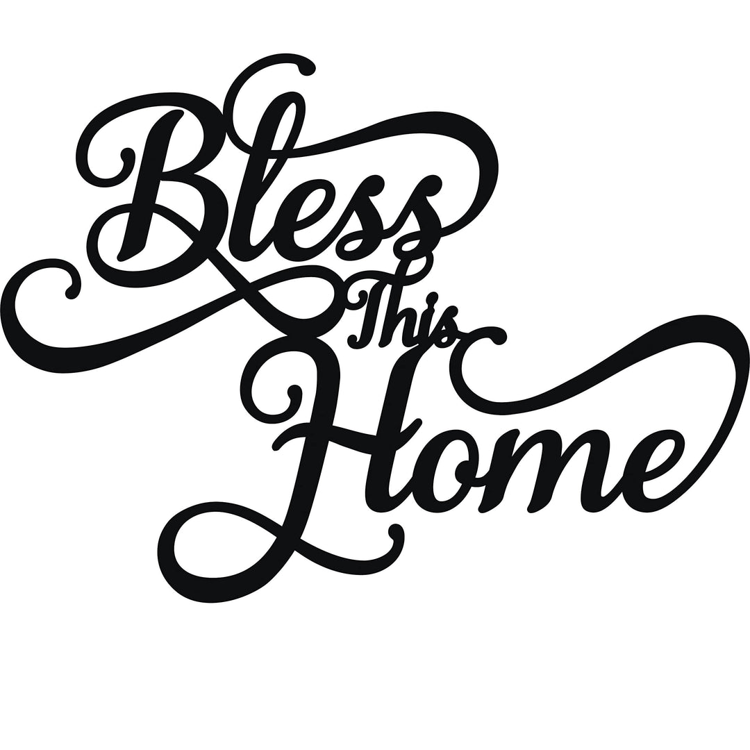Christianartworkshop Bless This Home Decorazione da parete in metallo: fede semplice, grazia infinita - image 6