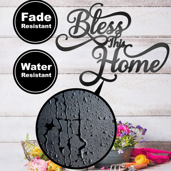 Christianartworkshop Bless This Home Decorazione da parete in metallo: fede semplice, grazia infinita - image 9