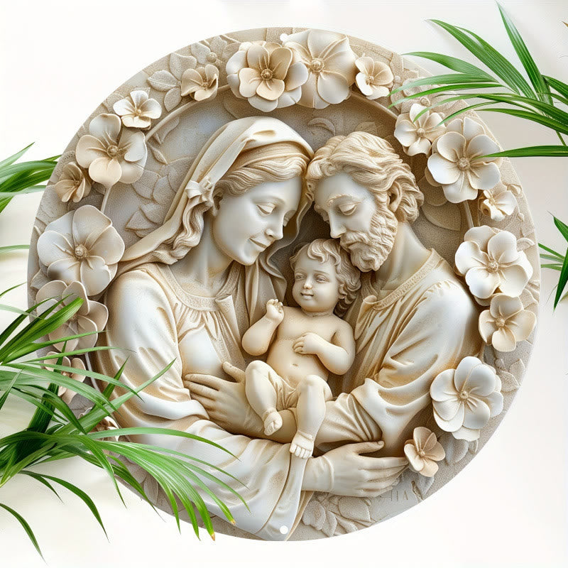Christianartworkshop Decorazioni sospese con narrazione della Sacra Famiglia: decorazioni per la narrazione della fede e del patrimonio - Sacra Famiglia-2 - image 1