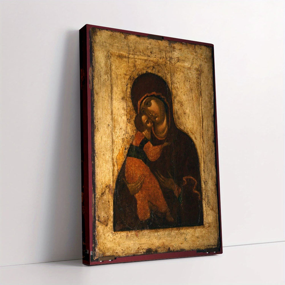 Christianartworkshop Stampe artistiche vintage uniche della Madonna col Bambino: espressione di fede distintiva - image 1