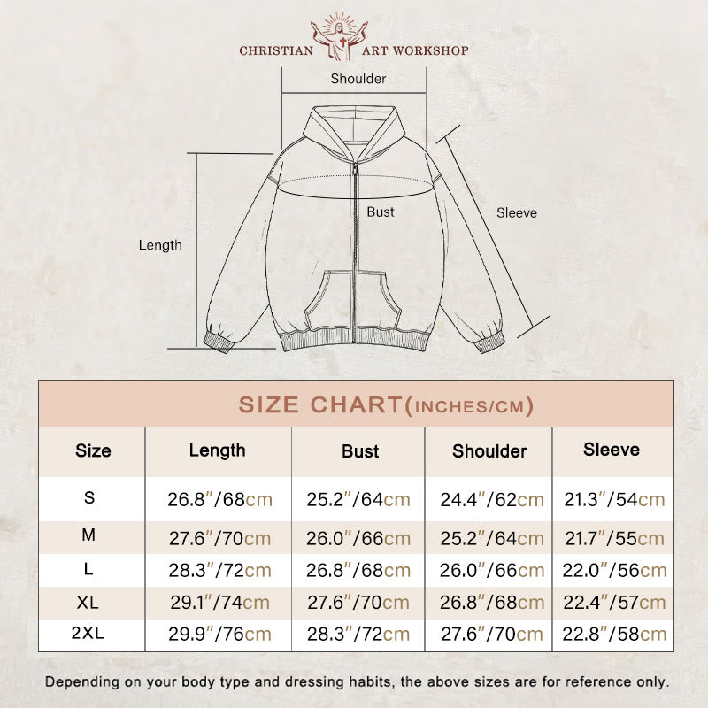 Giacca con cappuccio "3 Days Miracle" di Christianartworkshop: fede nella resurrezione da indossare ogni giorno - image 3