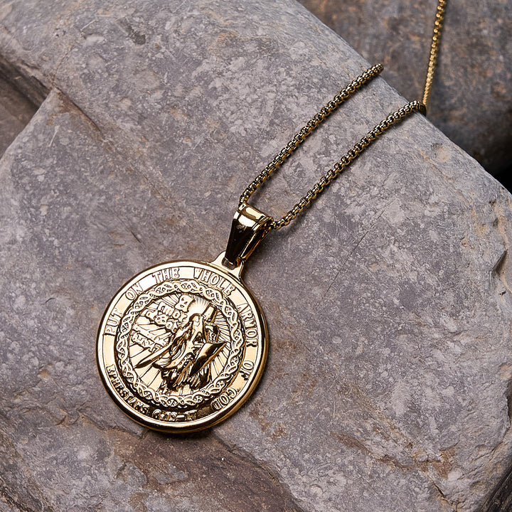 Collana con ciondolo "Armatura di Dio" di Christianartworkshop: protezione spirituale e devozione senza tempo - image 4