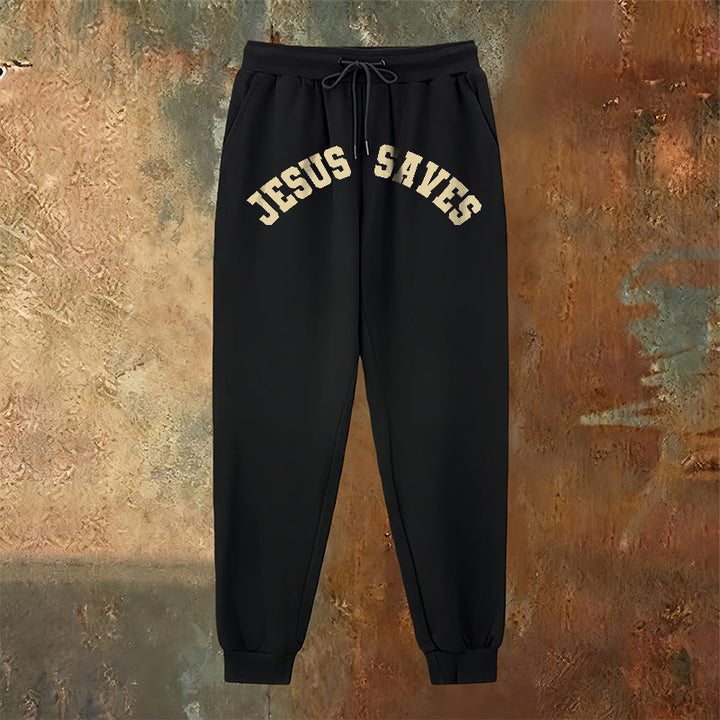 Christianartworkshop Gesù salva i pantaloni della tuta: promemoria quotidiano della redenzione divina - image 6